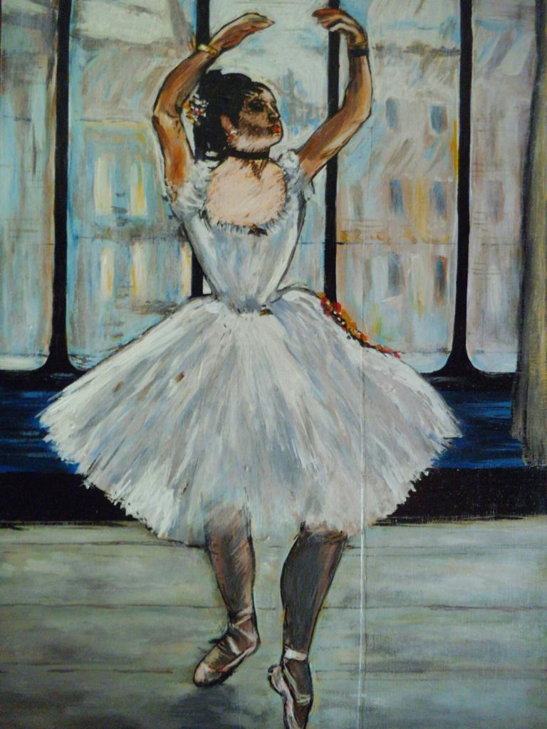 Dancer at the photographer