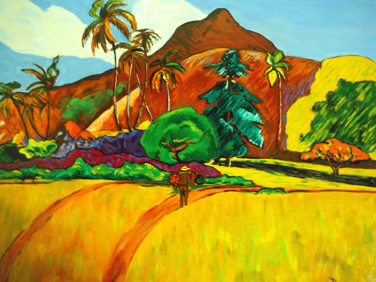 Tahitian landscape