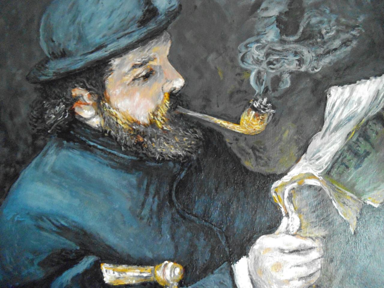 Portrait of C. Monet
